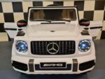 Mercedes G63 children's car 12V white with soft start 1 person - Image 3