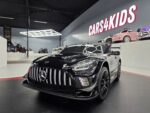 Mercedes GT3 AMG metallic black electric children's car
