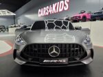 Children's car Mercedes GT63 2-seater 24 volt metallic gray - Image 2