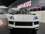 Porsche Cayenne battery children's car 12 volt white - Image 2