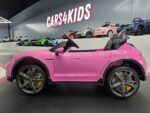 Children's car Porsche Taycan 2 persons 24 volt pink - Image 3