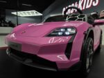 Children's car Porsche Taycan 2 persons 24 volt pink - Image 6