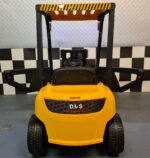 Electric children's forklift 12 volt with remote control yellow - Image 7