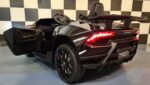 Children's car Lamborghini Huracan 12 volts with remote control metallic black - Image 5