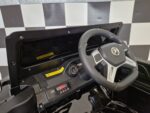 Electric children's car Mercedes G63 6x6 AMG 1 person metallic black - Image 9
