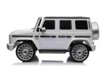 Battery children's car Mercedes G500 white 12 volts - Image 2
