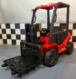 Children heftruck with remote control red - Image 2