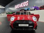 Children's car Mini Cooper S 12 volt metallic red - Image 2