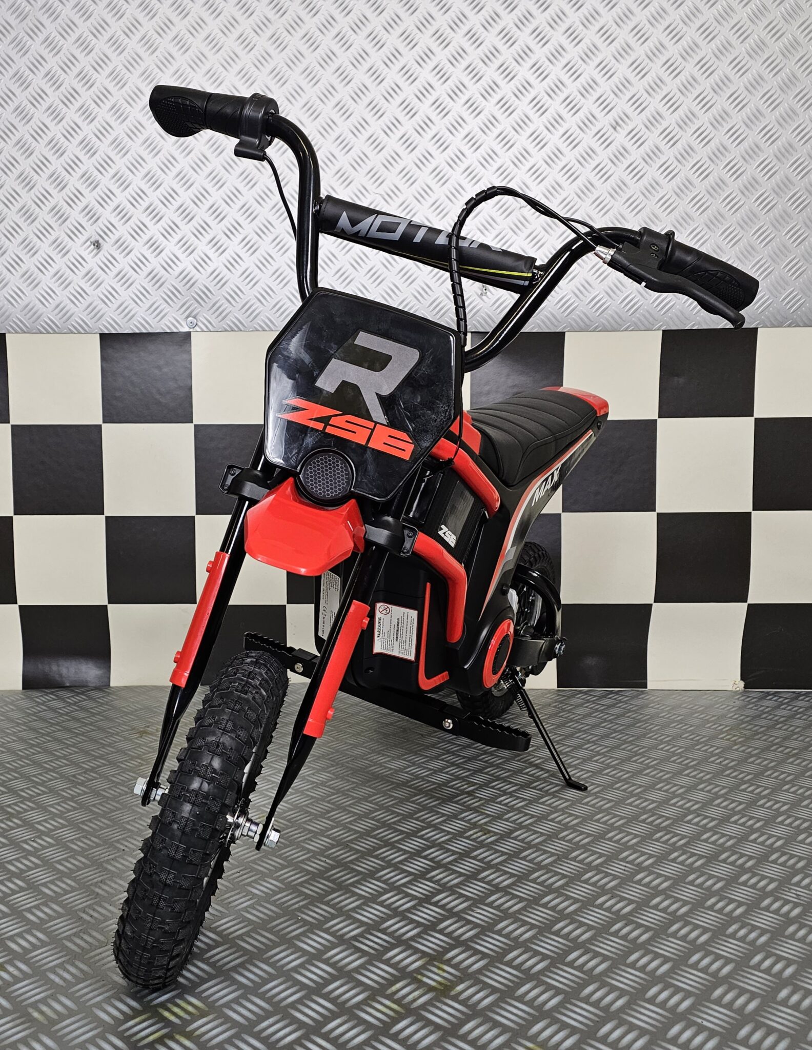 Kinder-crossmotor-24-volt Electric dirt bike 24 volts - Image 1