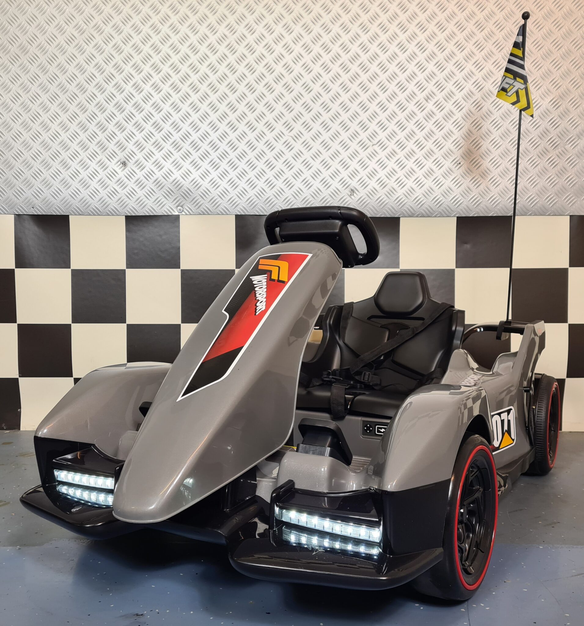 Kinder-kart-24-volt Electric children's kart F1 24 volts with rc - Image 1