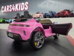 Children's car Porsche Taycan 2 persons 24 volt pink - Image 4