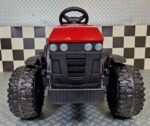 Electric children's tractor Farmer 12 volt red with RC - Image 3
