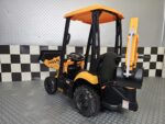 Electric children's tractor JCB Sitemaster with roof 12 volts - Image 6