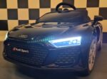Children's car with remote control Audi R8 Spyder 12 volt 2.4G metallic black