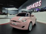 Fiat 500 electric children's car 12V pink