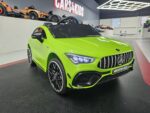 Children's car Mercedes CLA 45 green