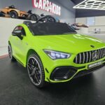 Children's car Mercedes CLA 45 green