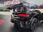 Mercedes GT3 AMG metallic black electric children's car - Image 7