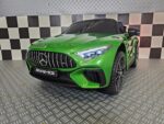 Children's car Mercedes SL63 12 volt metallic green