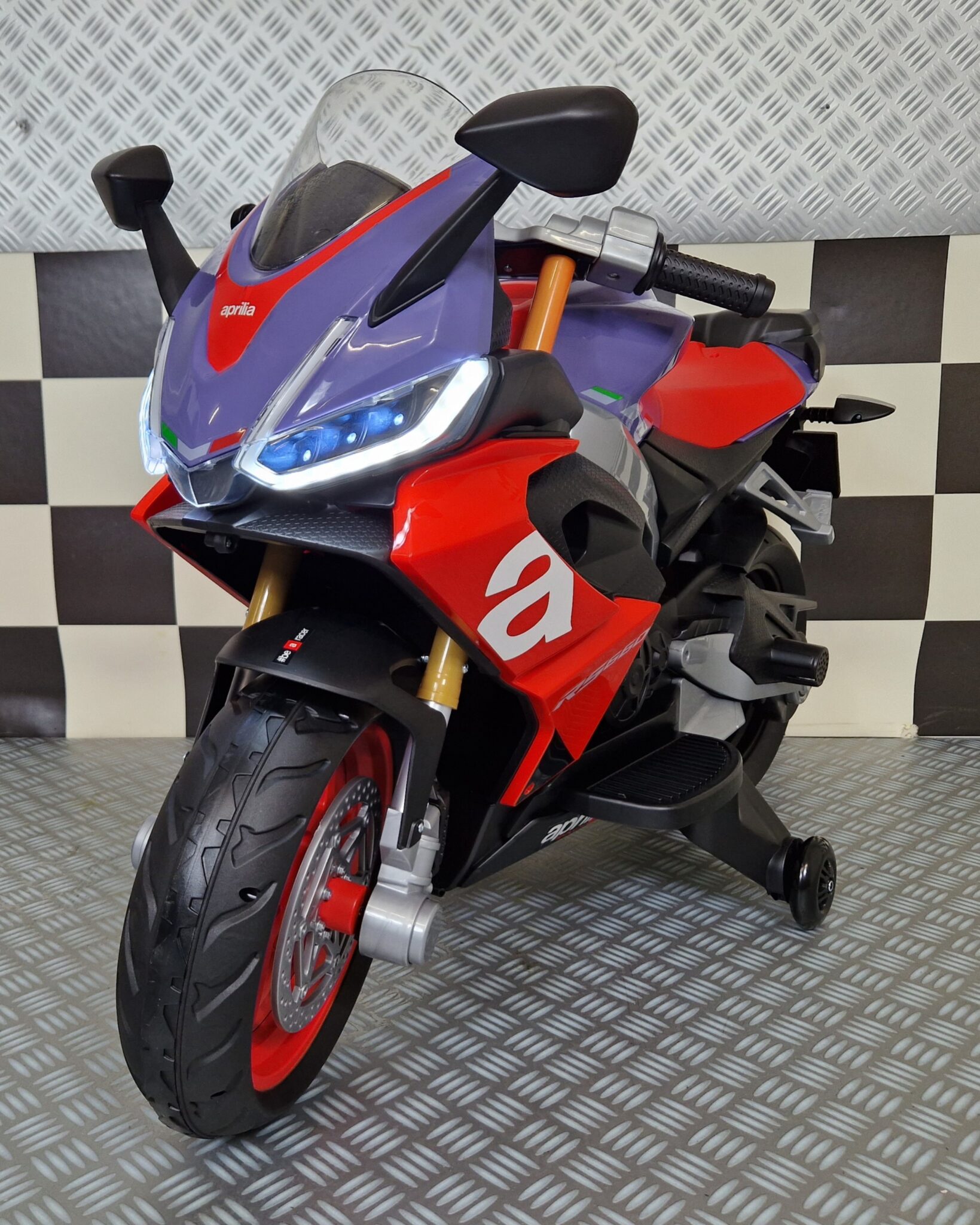 Kindermotor-Aprilia-RS660-12-volt Children's motorcycle Aprilia RS660 - Image 1