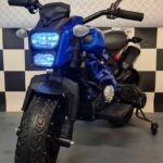 Children's motorcycle Grom Superbike 12 volt metallic blue