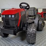 Electric children's tractor Farmer 12 volt red with RC
