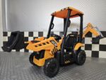 Electric children's tractor JCB Sitemaster with roof 12 volts - Image 2