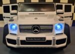 Battery children's car Mercedes Maybach G650 12Volt 1 person white - Image 3