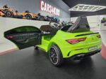 Children's car Mercedes CLA 45 green - Image 4