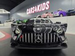 Mercedes GT3 AMG metallic black electric children's car - Image 2