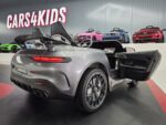 Children's car Mercedes GT63 2-seater 24 volt metallic gray - Image 4