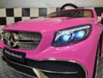 Electric children's car Mercedes Maybach S650 pink 12 volts - Image 7