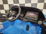 Electric children's car Mercedes SL63 12 volt metallic blue - Image 9