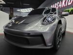 Porsche 911 24 volt GT3 ride on car metallic gray - Image 6
