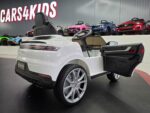 Porsche Cayenne battery children's car 12 volt white - Image 4