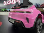 Children's car Porsche Taycan 2 persons 24 volt pink - Image 7