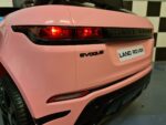 Children's car Range Rover Evoque pink 4x4 12Volts - Image 7