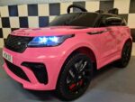 Range Rover Velar 12Volt 2.4G RC Pink battery-powered children's car - Image 3