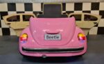 Children's car Volkswagen Kever 12 volt pink - Image 6