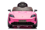 Battery children's car Porsche Taycan 1 person 12 volt pink - Image 2