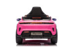 Battery children's car Porsche Taycan 1 person 12 volt pink - Image 5