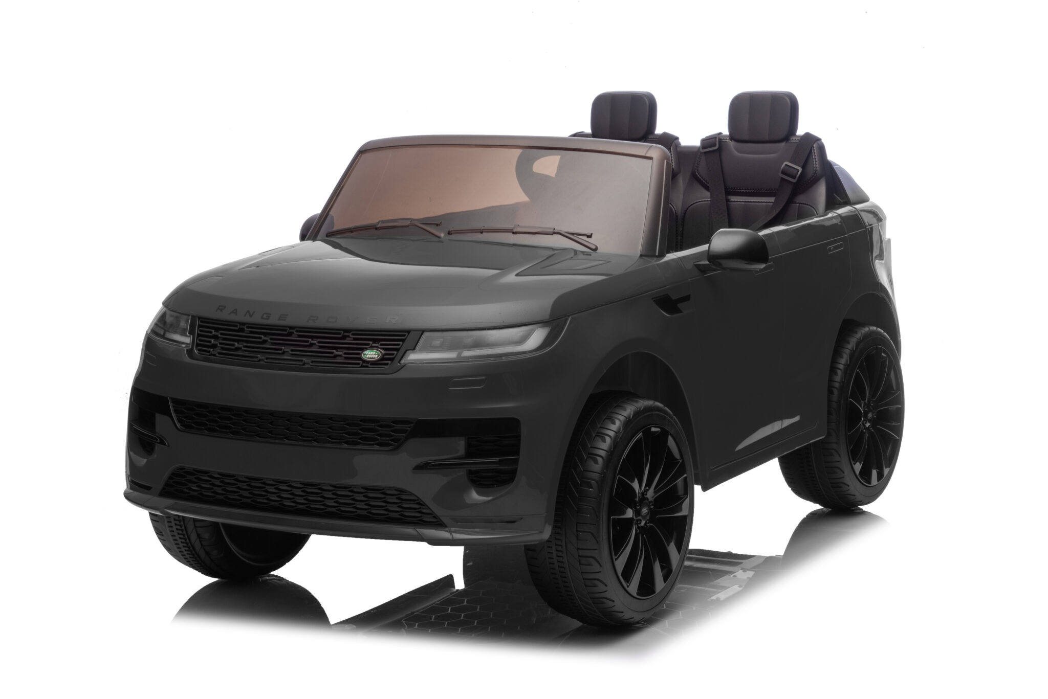 XCS_35831 Electric children's car Range Rover Sport 2-seater black 24 volt - Image 1