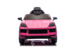 Electric children's car Porsche Cayenne 1 person 12 volt pink - Image 2