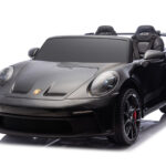 Porsche 911 24 volt GT3 ride on car metallic black with MP4