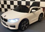 Battery car BMW GT 12 volt 2.4G remote control white - Image 2