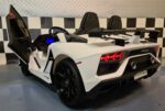 Lamborghini Aventador 2 person 24 volt with drift white - Image 5