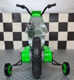 Children's dirt bike 12 volt green - Image 6