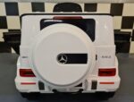 Mercedes G63 children's car 12V white with soft start 1 person - Image 6
