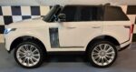 Battery Children's car Range Rover HSE Sport 2 person 12V 4 motors White - Image 4
