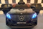 Children's car Mercedes GLC 63 AMG 1 person metallic black - Image 3